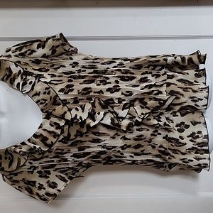 East 5th Leopard Blouse